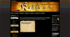Desktop Screenshot of kahla.cz